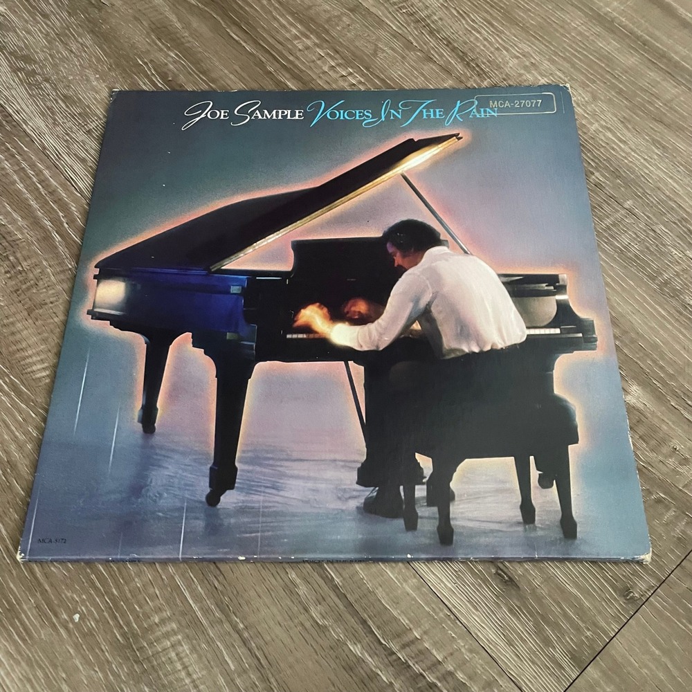 Joe Sample Voices In The Rain Vinyl LP 12" 1981 Jazz Fusion Gatefold MCA-5172